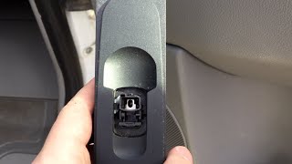 DIY: Sprinter Passenger Window Power Switch Replacement
