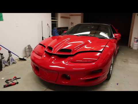 Trans am LED FOG LIGHT install!