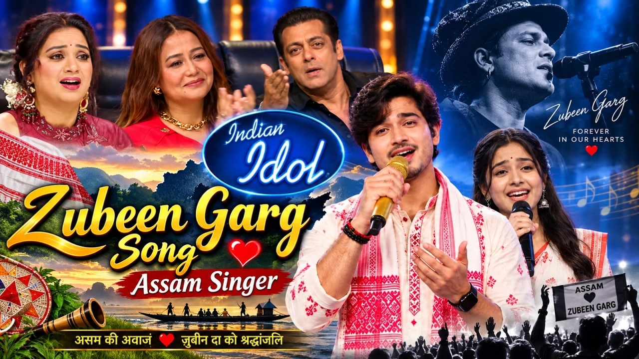 ⁣Zubeen Garg Song 🔥 | Assam Singer का Emotional Performance | Indian Idol