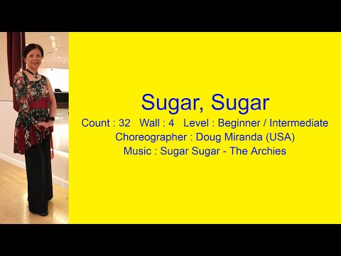 Sugar, Sugar Line Dance Walk Thru & Demo
