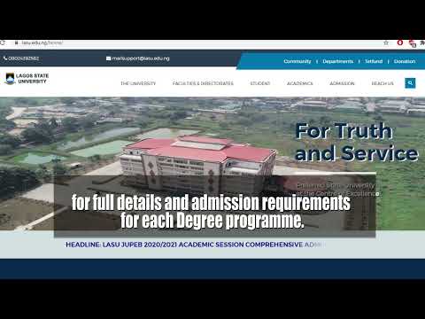 LASU SCHOOL OF PART-TIME STUDIES NOW AVAILBALE