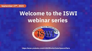 International Space Weather Initiative Webinar 13 (27 September 2023) screenshot 5