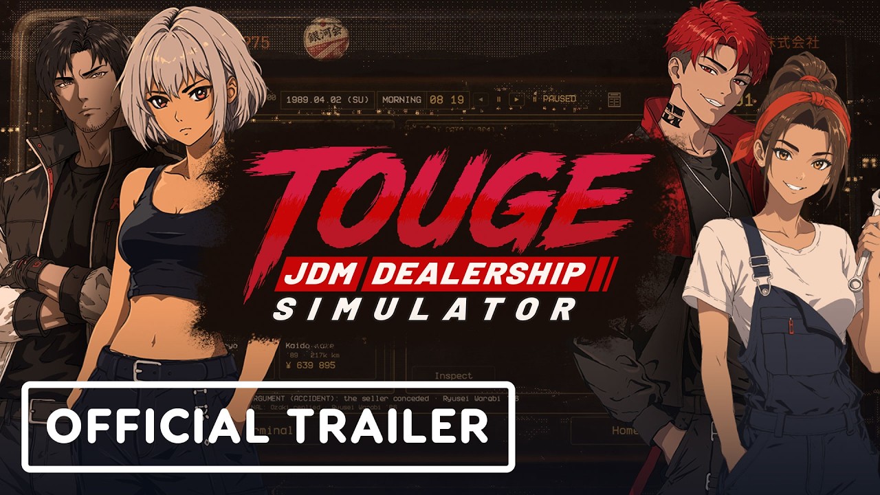 架空の80年代日本で車を売買する経済シム『Touge: JDM Dealership