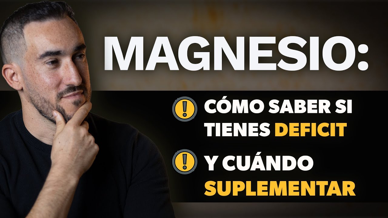Magnesio: cómo saber si falta en tu cuerpo y cuándo suplementar