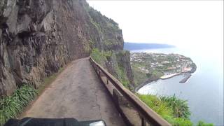 Madeira island  old road @ dangerous road