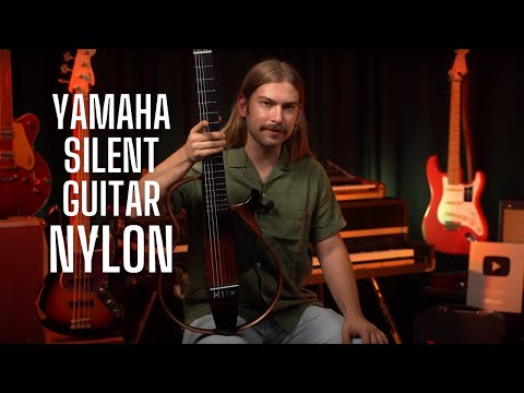 Silent гітара YAMAHA SLG200N (Translucent Black), видео 3