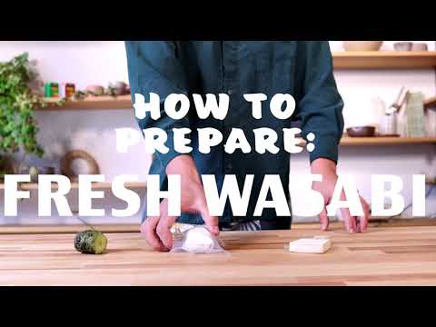 How To Prepare Japanese Hon Wasabi