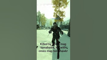 cross map tomahawk #gaming #gameplay #callofduty #coldwar #zombies #survival #cod