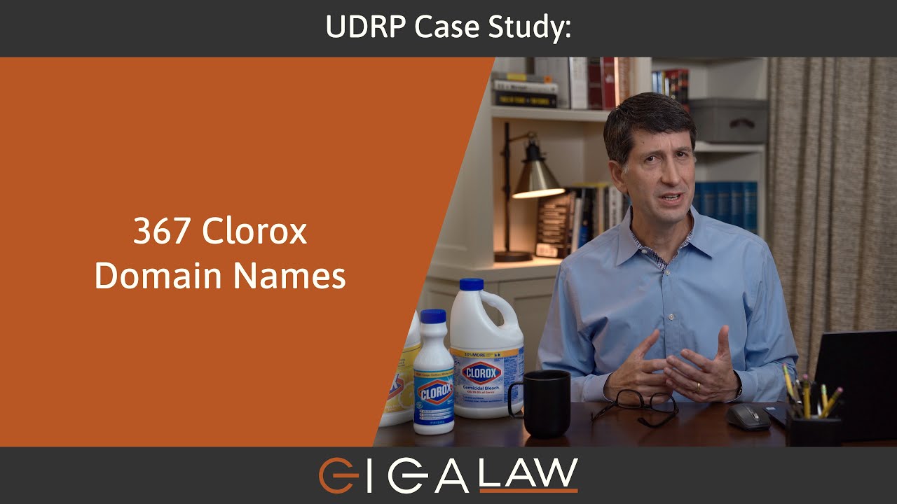 UDRP Case Study: 367 Clorox Domain Names