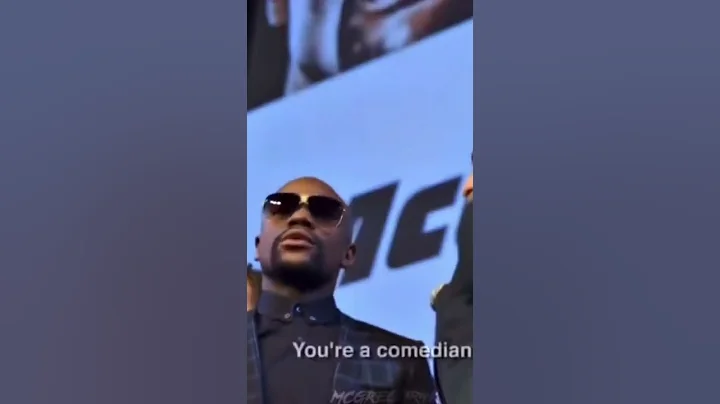 Conor McGregor wishes Floyd a good luck
