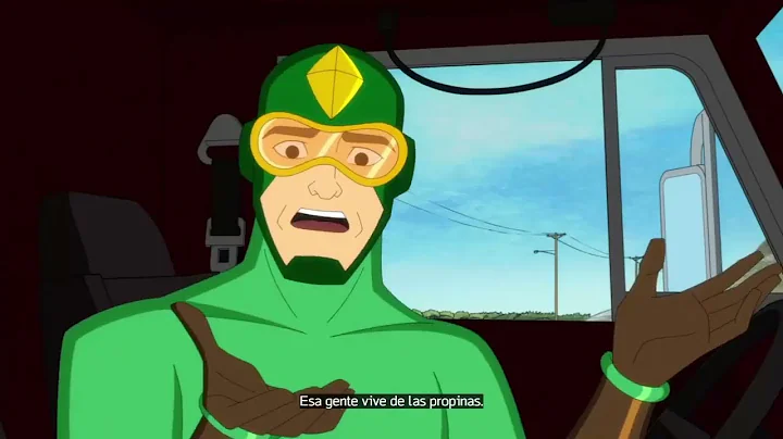 KiteMan 1x09 HD "Darkseid knows who has the anti-life equation" Max