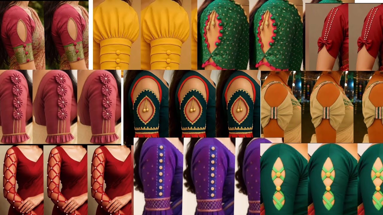 Blouse hand designs new model / Blouse Sleeve Designs Ideas / Baju Ki Design / Blouse Design