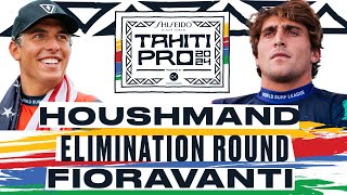 Cole Houshmand vs Leonardo Fioravanti | SHISEIDO Tahiti Pro pres by Outerknown 2024  Elimination