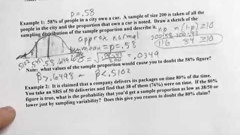Chapter 7,2 video notes part 1 January 2021