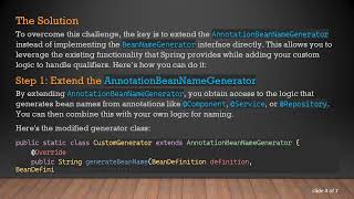 Configuring BeanNameGenerator in Spring Boot for Qualifier Names