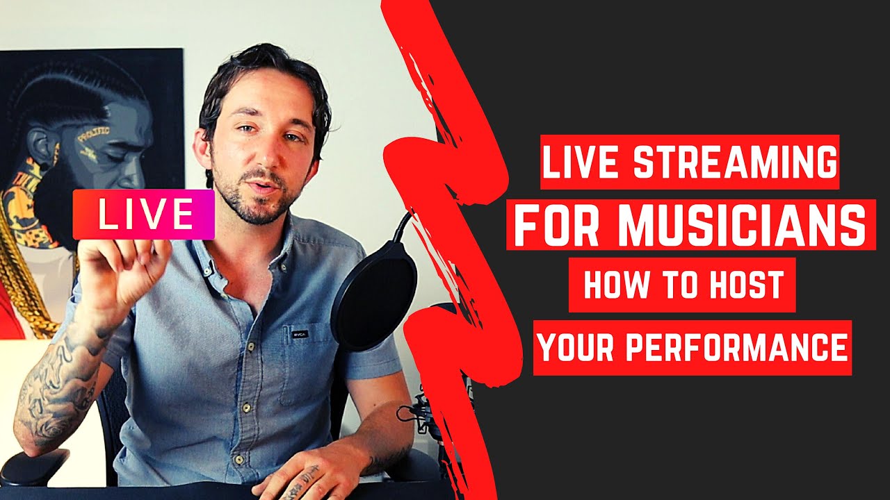 Live Streaming For Musicians How To Host Your Performance Music Marketing Guide