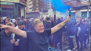 Tottenham fans @ North London Derby 12.05.22