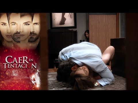 ¡Raquel y Damián encienden la pasión! | Caer en tentación - Televisa