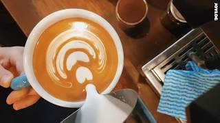 🇦🇺FLATWHITE LATTE ART, 호주 커피 플랫화이트 어려운 이유, 라떼아트, 우유스티밍, BARISTAJOY, 호주 바리스타, 카페 알바 브이로그