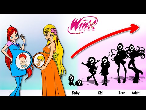 Winx Club Growing Up Compilation | GO WOW