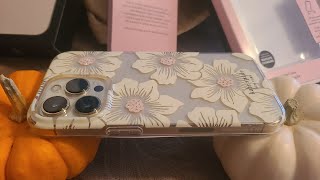 Kate Spade New York iPhone 13 pro Hollyhock case - YouTube