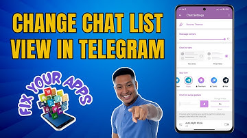 How to Change the Chat List View in Telegram