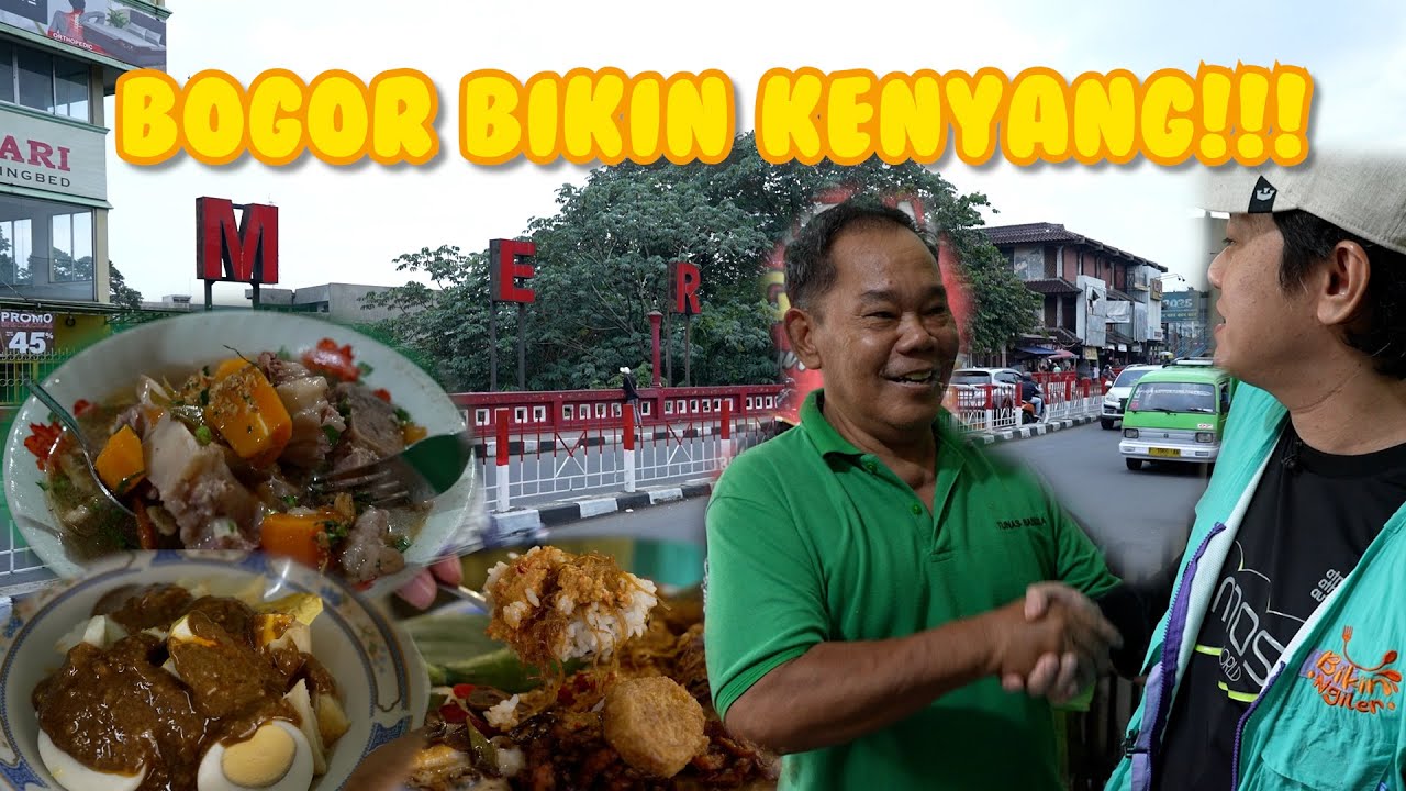 BIKIN NGILER Jalan-Jalan ~ 3 KULINER LEGENDARIS BOGOR‼️ (episode 62)