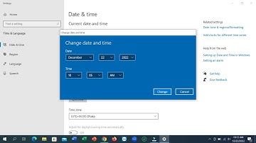 How To Change Date & Time in Laptop