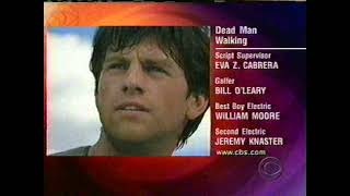 WPEC (CBS) split-screen credits [January 17, 1999]