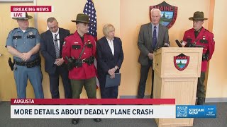 WATCH FULL | Officials identify Maine game warden killed in plane crash