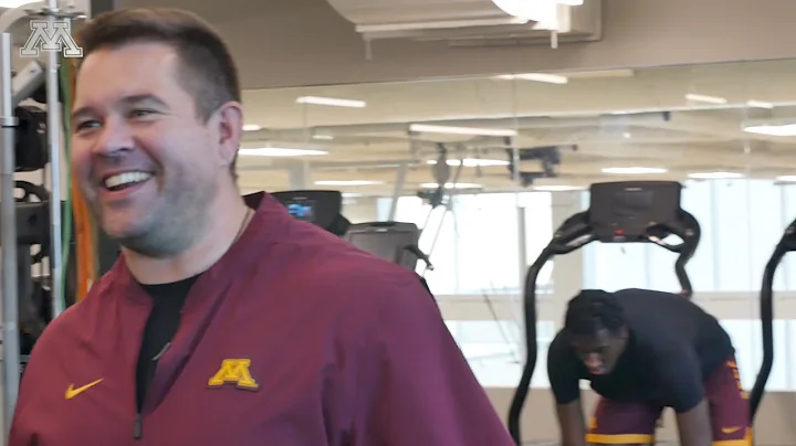 Gopher Men's Basketball Strength Coach Steve Felde...