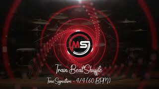 60 BPM ‖ Train beat shuffle #3 ‖ 4/4 Drum Beat ‖ Drum Track ‖ Metronome
