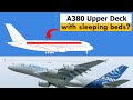 What if the A380 had an upper deck with sleeping beds?