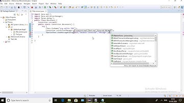 How to create the Databse Connectivity in Eclipse Using sqlite Studio
