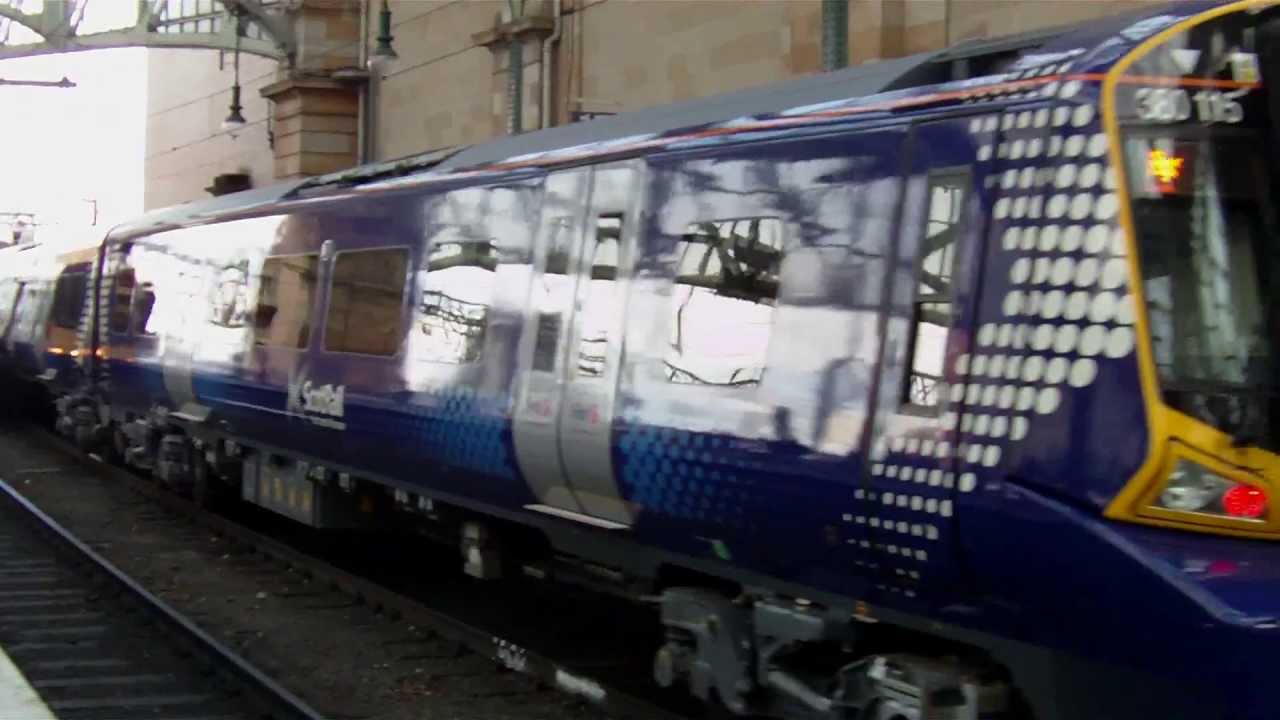 Glasgow Central HD-First Scotrail Class 380 departs for Ayr and Class 314 arrives from Gourock top movies on netflix