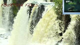 Raw Sewer Turns The Famous Fourteen Falls Into Stinking Green-Falls