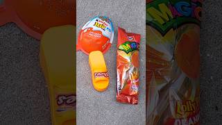 rainbow 🌈 lollipops 🍭&amp; kinder joy surprise or slippers gemes!😍🎉#shorts#candy#kinderjoy