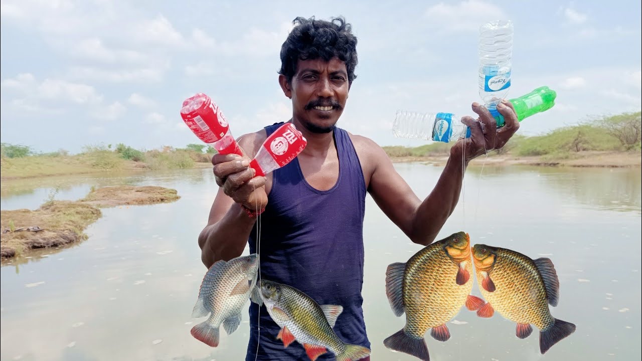 best-bottle-fishing-technique-plastic-bottles-fish-trap-fish-trab-with