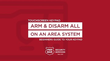 Arm & Disarm All Areas with a Touchscreen Keypad