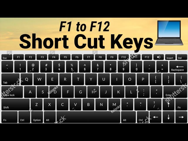 F1 To F12 Short Cut Keys Youtube - f12 key roblox