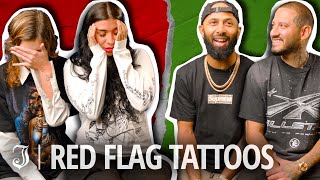 Red Flag Tattoos | Tattoo Artists React