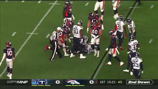 Jadeveon Clowney’s First Sack as a Titan | Titans vs Broncos Week 1 NFL