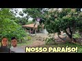 Um TOUR onde MORAMOS. Mostrei  a nossa Verdadeira CASA