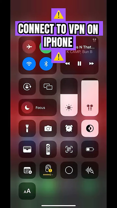 How to connect to a VPN on iPhone