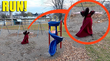 If you ever The Dancing Lady in this Haunted Park, RUN AWAY FAST! (She is bad)