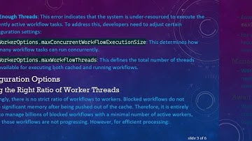 Understanding Cadence Configuration for Worker Threads and Workflows