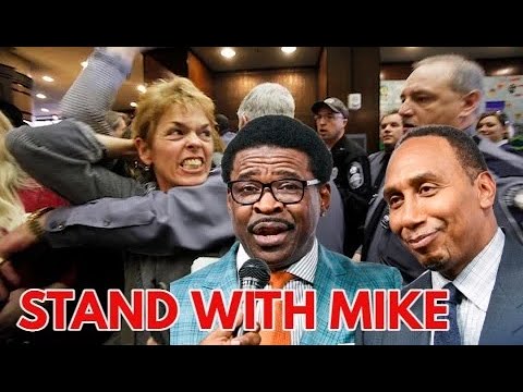 STEPHEN A SMITH STANDS WITH MICHAEL IRVIN AGAINST MARRIOT HOTEL