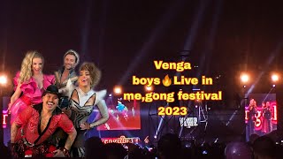 VENGA BOYS Live Concert In INDIA Me,gong Festival 2023 || Jengjal Baljek Airport🔥