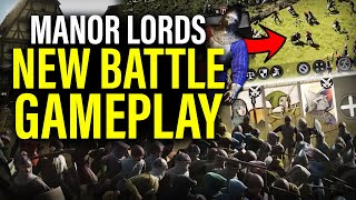 THIS IS HUGE: New Gameplay Shows Updated Manor Lords BATTLES!