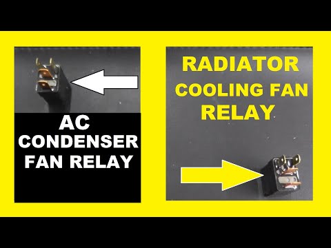 How To Test And Replace: A/C Condenser Fan Relay and Radiator Fan Relay